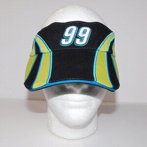 99 Carl Edwards Aflac Nascar Chase Authentics Sun Visor Green Black